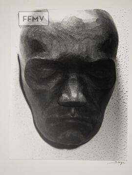 Máscara mortuoria de Beethoven (réplica)